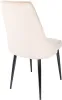 Стул для дома Бюрократ CH-K4 бежевый Holland 06 металл черный на ножках (CH-K4_1/HL07)