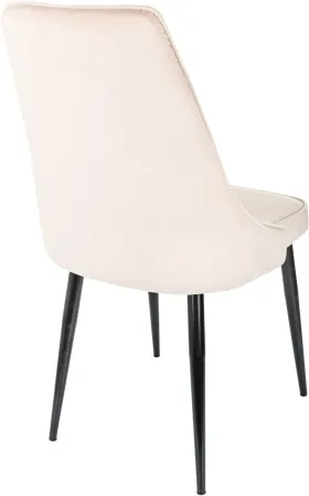 Стул для дома Бюрократ CH-K4 бежевый Holland 06 металл черный на ножках (CH-K4_1/HL07)