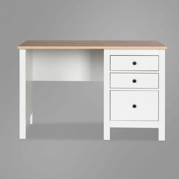 2.08.06.160.14 САГА стол письменный 120х56 белый/ясень