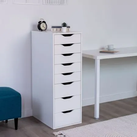 S00395 Ингар 8 комод 36x102x53, белый