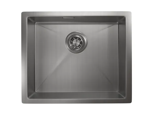 5445U, СТАЛЬ САТИН, стальная кухонная мойка