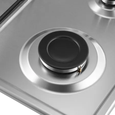 Комбинированная варочная панель MAUNFELD EEHS.64.3CS/KG Нержавеющая сталь