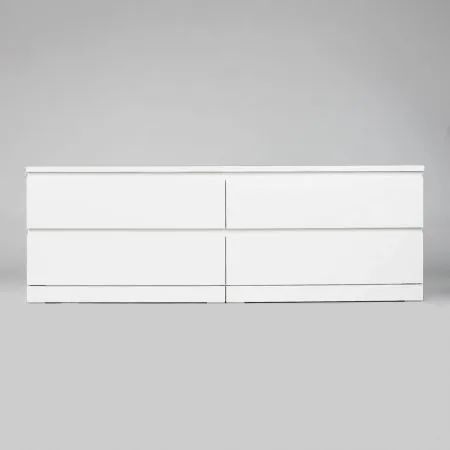 S00265 Варма 4Д комод 160х54х40, белый