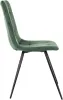 Стул для дома Бюрократ CH-K1_4 комплект 4шт зеленый Holland 30 металл черный на ножках (CH-K1_1/HL30_4)