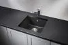 4451, ЧЁРНЫЙ, кухонная мойка, кварц