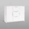 2.02.03.340.1 СИРИУС тумба 2 двери и 3 ящика 117х95 белая RU