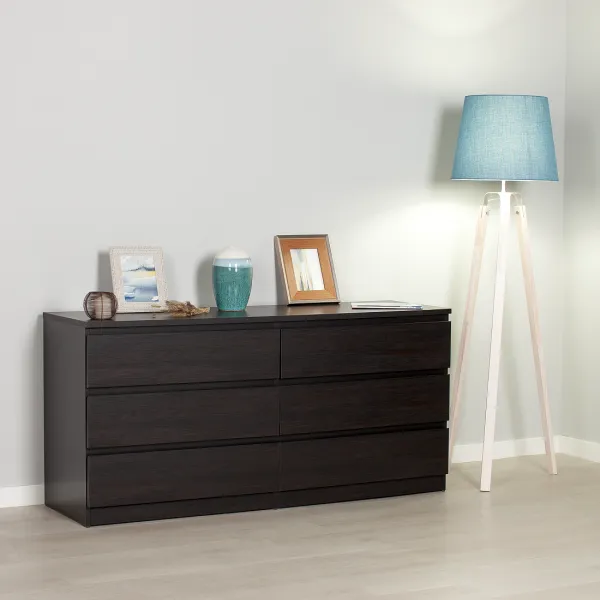 2.05.02.060.5 МАЛЬТА комод 6 ящиков 160х76 Дуб Венге RU