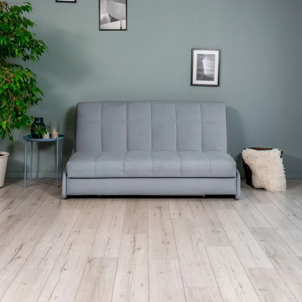 ТОКИО Диван прямой светло-серый, 146 ППУ