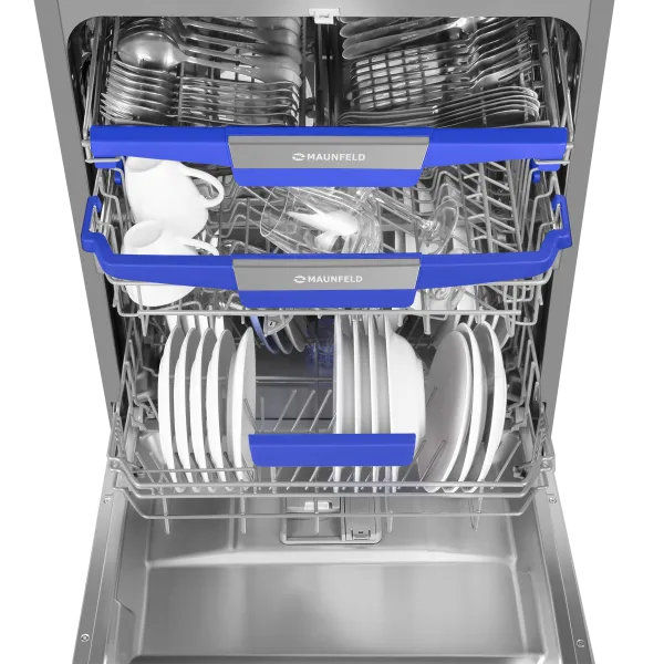 Посудомоечная машина c инвертором и авто-открыванием MAUNFELD MWF60331S Inverter Нержавеющая сталь