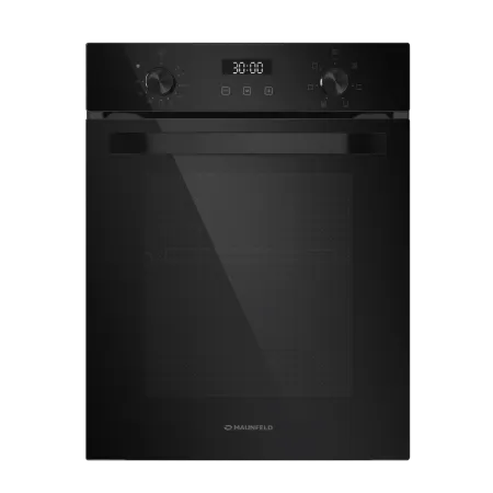 Шкаф духовой электрический MAUNFELD EOEM516 Черный/черная фурнитура