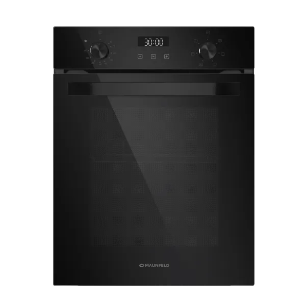 Шкаф духовой электрический MAUNFELD EOEM516 Черный/черная фурнитура