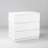 2.05.02.040.1 МАЛЬТА комод 3 ящика 80х76 белый RU