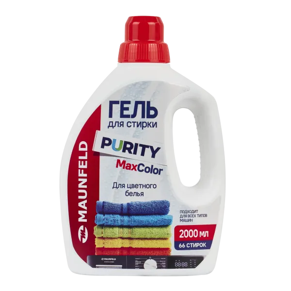 Гель для стирки Maunfeld Purity Max color 2000мл MWL2000PC Белый