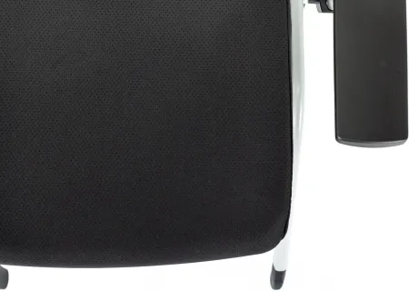 Стул Бюрократ X-Click черный на ножках металл серый