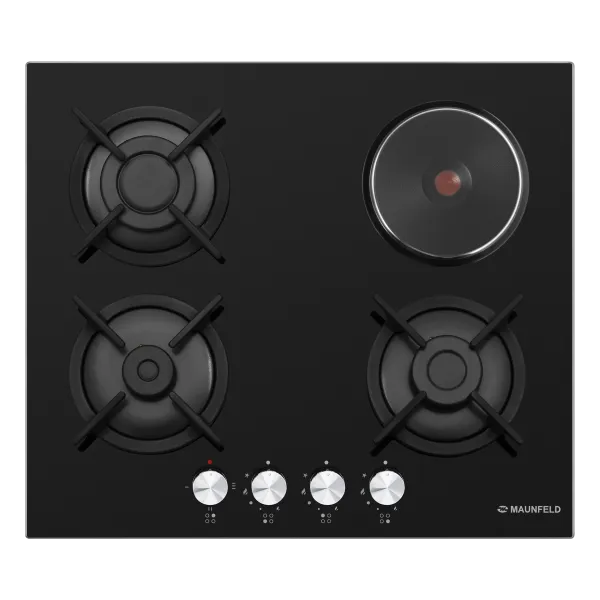 Комбинированная варочная панель MAUNFELD EEHG.64.13CB/KG Черный