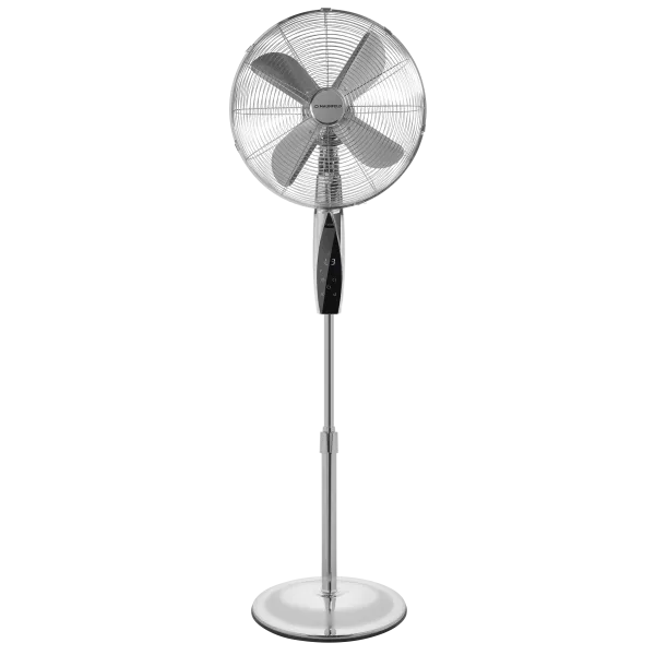 Напольный вентилятор с таймером и пультом MAUNFELD MSF405SR Нержавеющая сталь