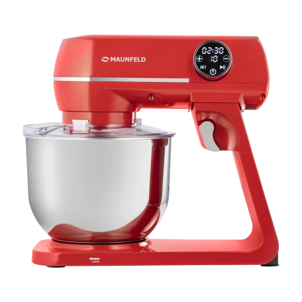 Миксер планетарный MAUNFELD MF-423R Красный