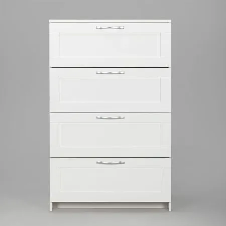 2.02.02.060.1 СИРИУС комод "4 ящика белый RU"