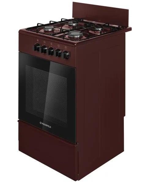 Газовая плита MAUNFELD MGC50GE01D Коричневый