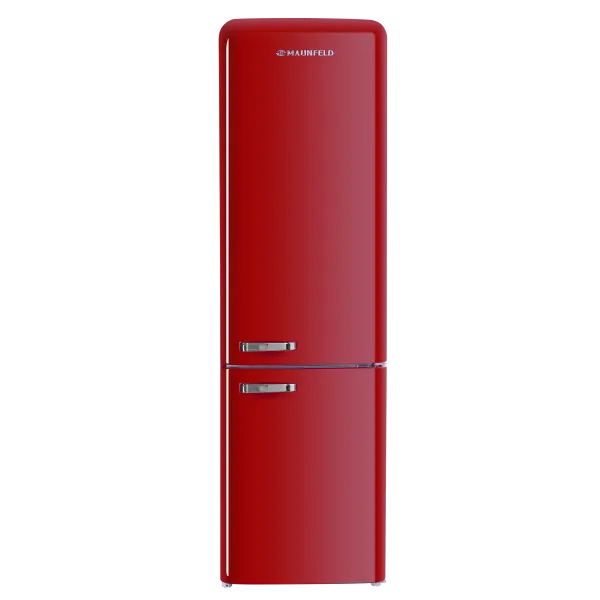 Холодильник MAUNFELD MFF186NFR Красный