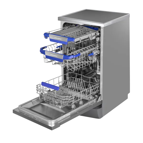 Посудомоечная машина MAUNFELD MWF45331 Inverter Нержавеющая сталь