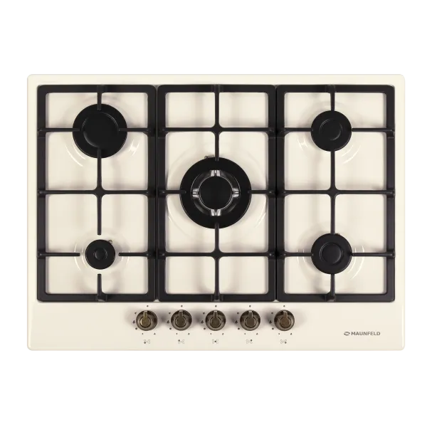 Газовая варочная панель MAUNFELD EGHE.75.33CBG2.R\G Бежевый