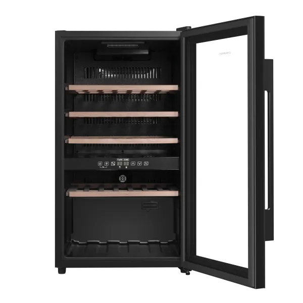 Винный шкаф MAUNFELD MFWC-124D49 Черный