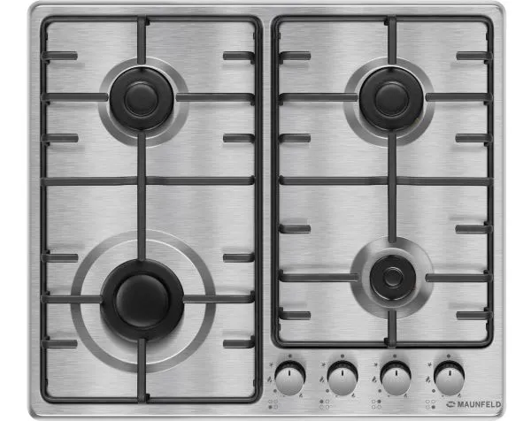 Газовая варочная панель MAUNFELD EGHS.64.3STS-ES/G Нержавеющая сталь