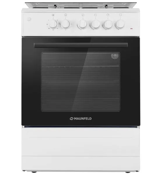 Газовая плита с электрической духовкой MAUNFELD MGC60EEW03 Белый