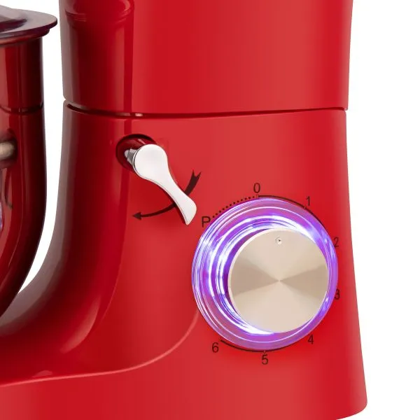 Кухонный комбайн 3в1 MAUNFELD MF-433CH PRO Вишневый