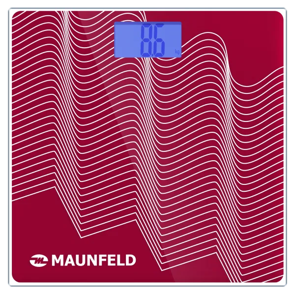 Напольные весы MAUNFELD MBS-183G Красный