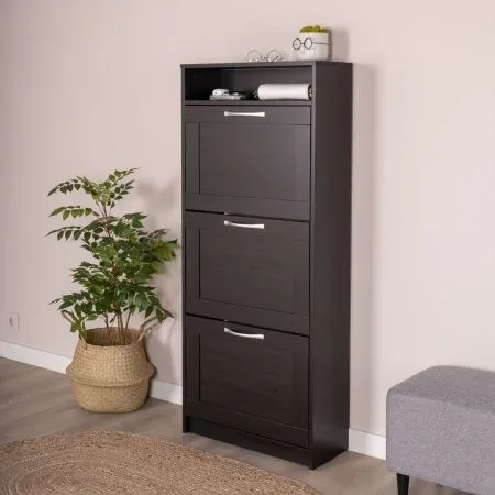 2.02.10.440.5 СИРИУС тумба для обуви 60х143 Дуб Венге RU