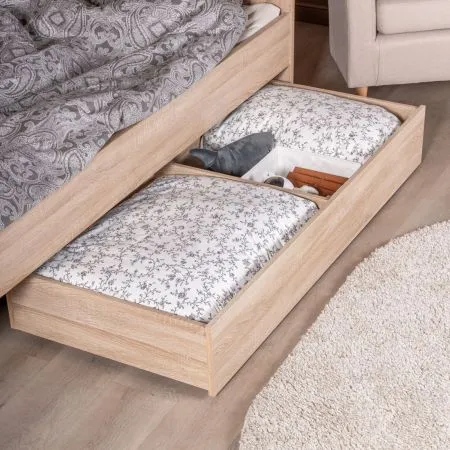 2.01.09.130.3 ОРИОН ящик под кровать выкатной 140 сонома RU