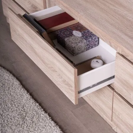 2.03.03.110.3 КАСТОР тумба 6 ящиков RU сонома