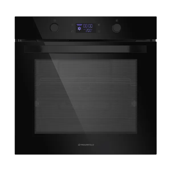 Шкаф духовой электрический MAUNFELD AEOH.749 Черный/черная фурнитура