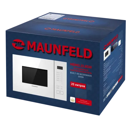 Микроволновая печь встраиваемая MAUNFELD MBMO.20.8GW Белый