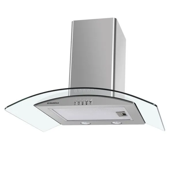 Кухонная вытяжка MAUNFELD Ancona PlusA 60 нержавеющая сталь\прозрачное стекло Нержавеющая сталь