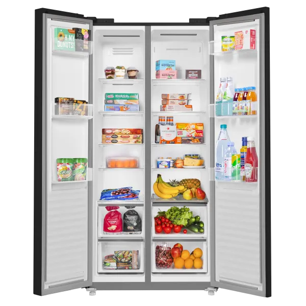 Холодильник с инвертором MAUNFELD MFF191NF1 Черный