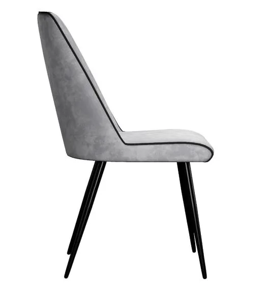 Стул DikLine 325 B22 GREY, ножки черные