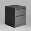 2.03.03.050.4 КАСТОР тумба 2 ящика RU серый
