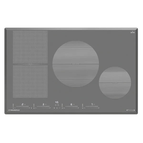 Индукционная варочная панель MAUNFELD CVI804SF Inverter Серый