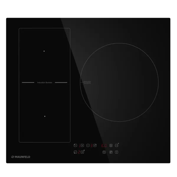 Индукционная варочная панель с объединением зон Bridge Induction MAUNFELD CVI593BK2 Черный