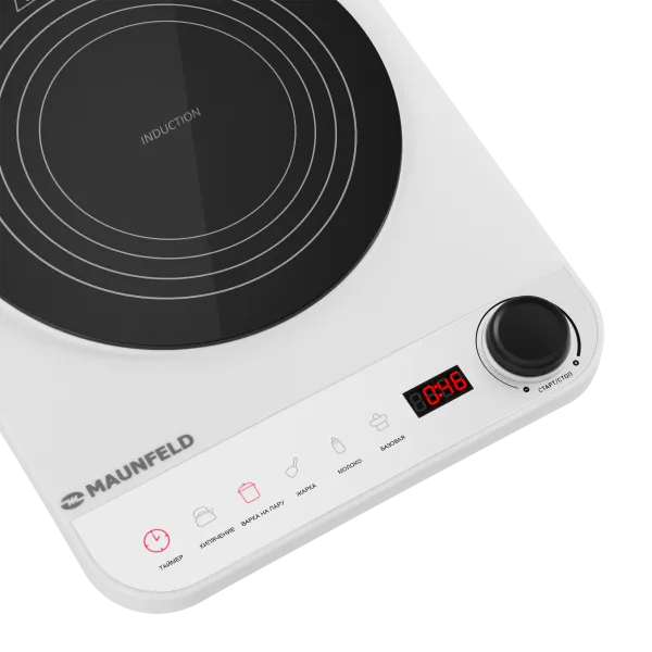 Индукционная плитка MAUNFELD EFI271MWH Бежевый
