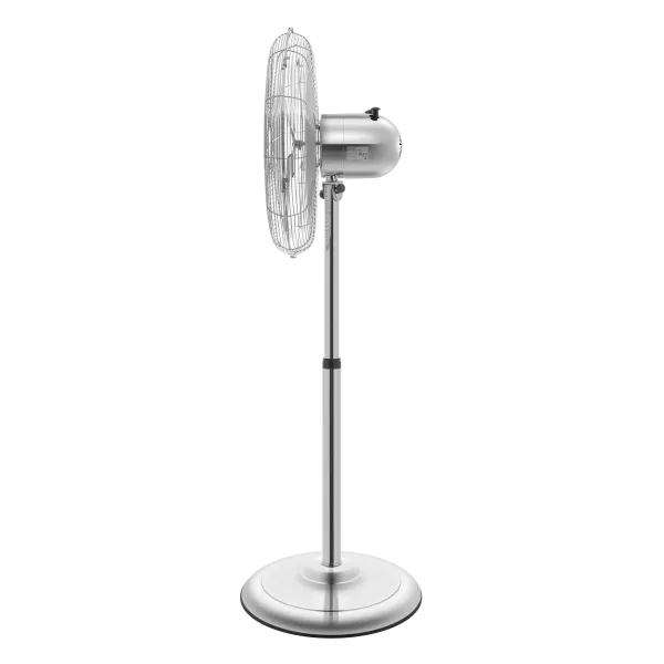 Напольный вентилятор с металлическими лопастями MAUNFELD MSF405S Нержавеющая сталь