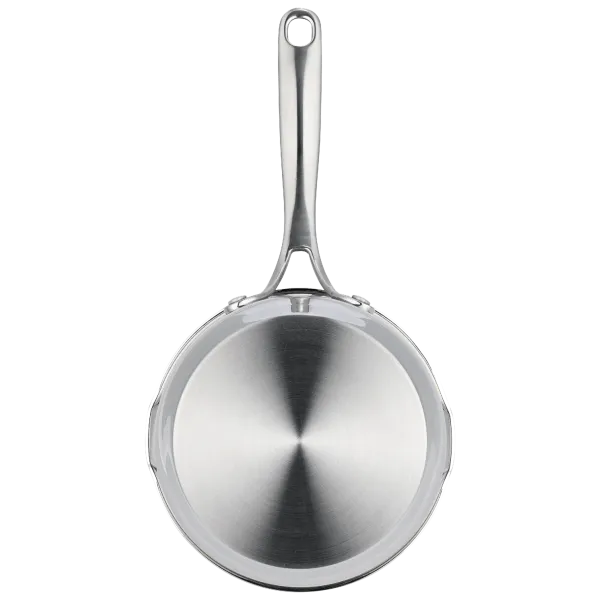 Ковш MAUNFELD ORIANA MF18RN01SP из нержавеющей стали со стеклянной крышкой, 16 см, 1,8 л