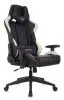 Кресло игровое Zombie VIKING 5 AERO черный/белый экокожа с подголов. крестов. пластик