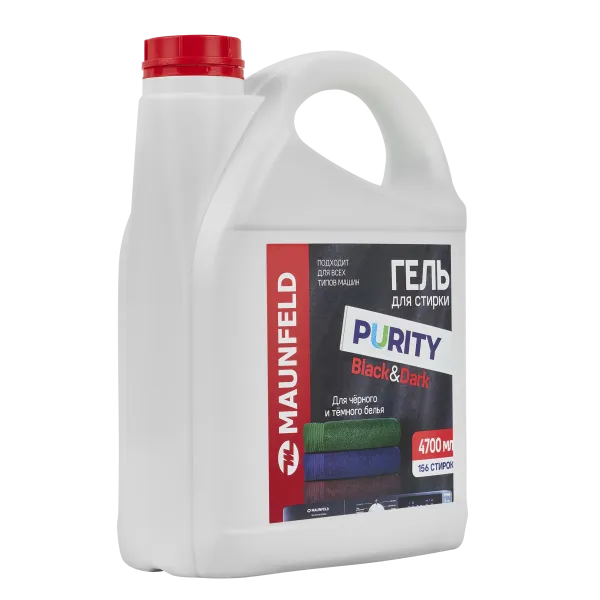 Гель для стирки Maunfeld Purity Black&Dark 4700мл MWL4700PB Белый