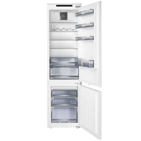 Встраиваемый холодильник NO FROST с инвертором MAUNFELD MBF193NFFWGR Inverter Белый