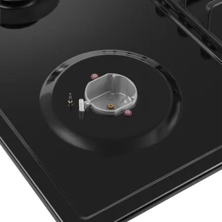 Газовая варочная панель MAUNFELD EGHE.64.3STS-EB/G Черный