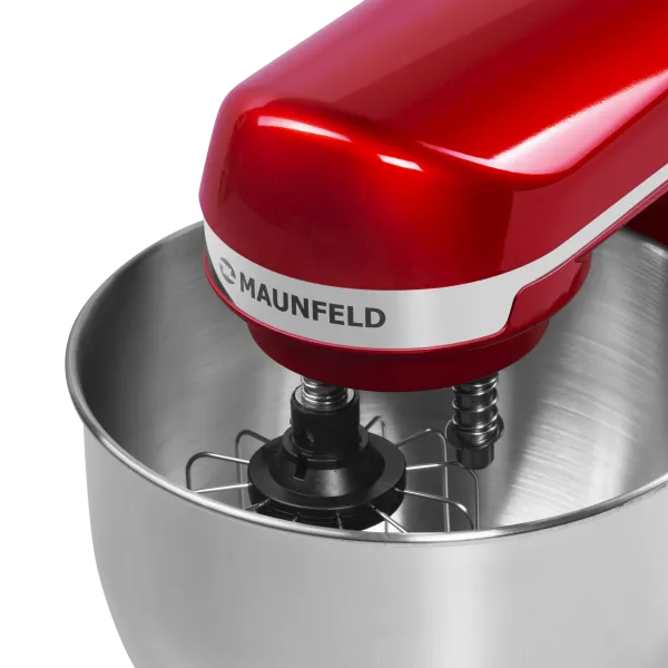 Миксер планетарный MAUNFELD MF-434CH Вишневый